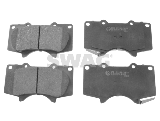 set placute frana,frana disc 81 91 6726 SWAG